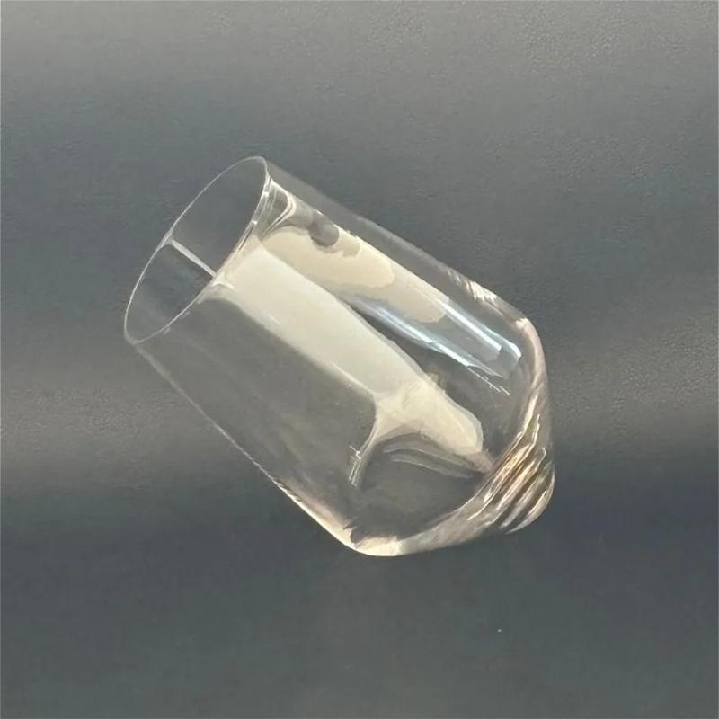 

380ml/460ml/530ml Creative Whiskey Glass Rotating Foreign Wine Glass Transparent Cold Drink Mug Bar Tumbler Cup Drinking Glasses 2pcs