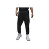 Jordan Logo Print Drawstring Knit Joggers Men Bottoms Black DX9374-011