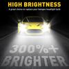 2PCS H7 Original Auto Led High Power Scheinwerfer K35 Spot Birne Canbus Nebel Licht 10000LM 50W Auto Licht auto Teile