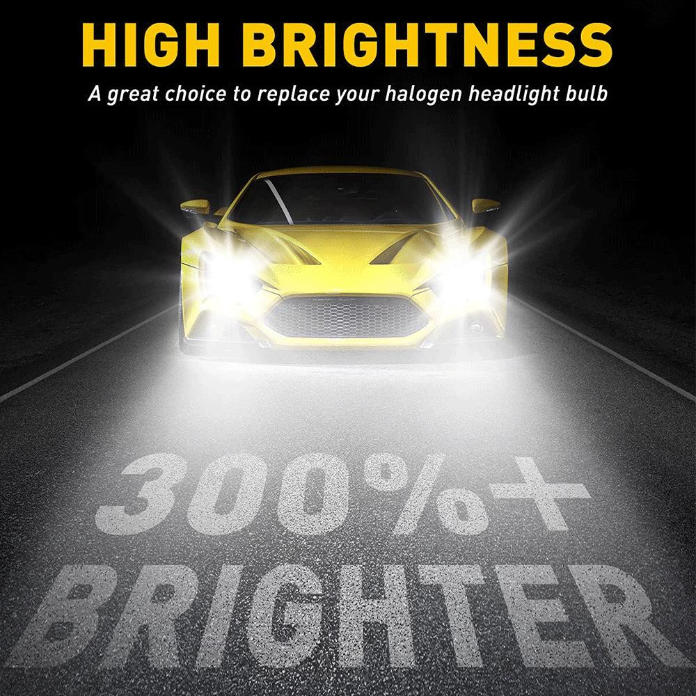 2PCS H7 Original Auto Led High Power Scheinwerfer K35 Spot Birne Canbus Nebel Licht 10000LM 50W Auto Licht auto Teile