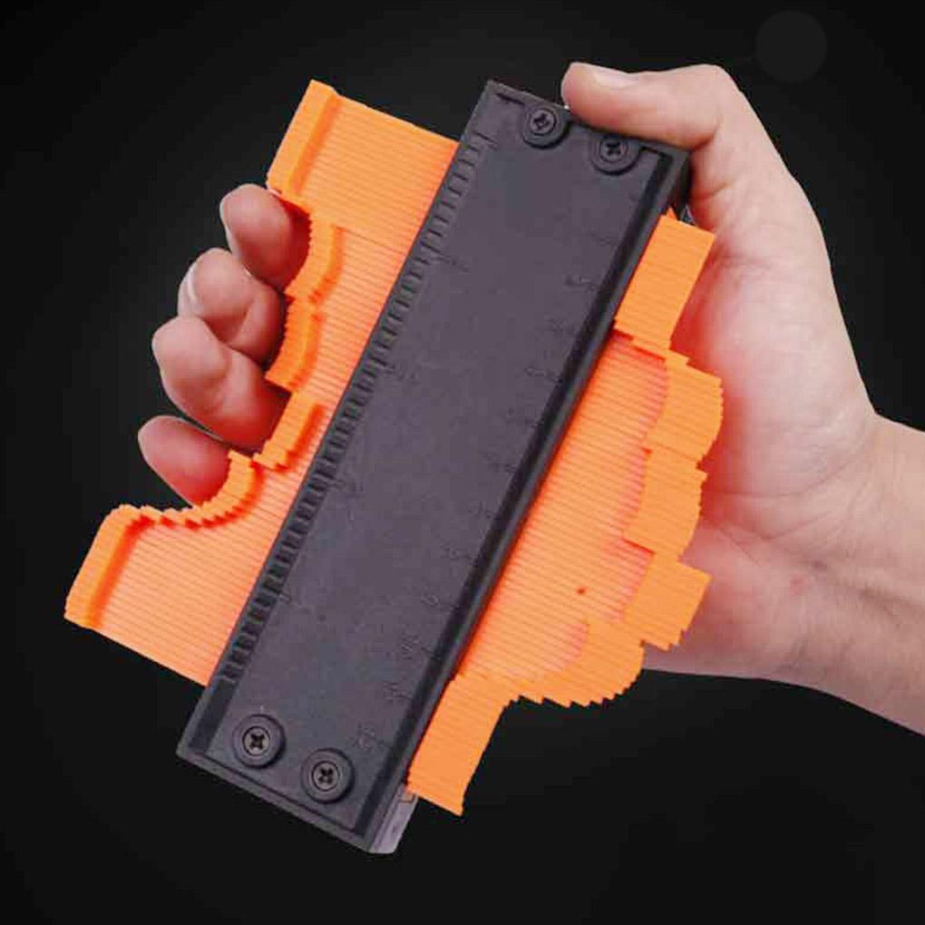 Formă Ecartament de Profil din Plastic Irregular Ecartament din Plastic ABS Riglă de Profil Instrument de Măsurare Marcare