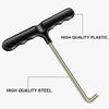 Heavy Type Shape Trampolines Spring Pullers Hook Tool Durability Steel Construction for Secure Bounce Equipment Assembly