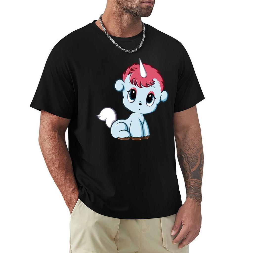 Little Unico T-Shirt Customizeds Man T-shirt Anime T Shirts Funny T-shirt Workout Shirts for Men