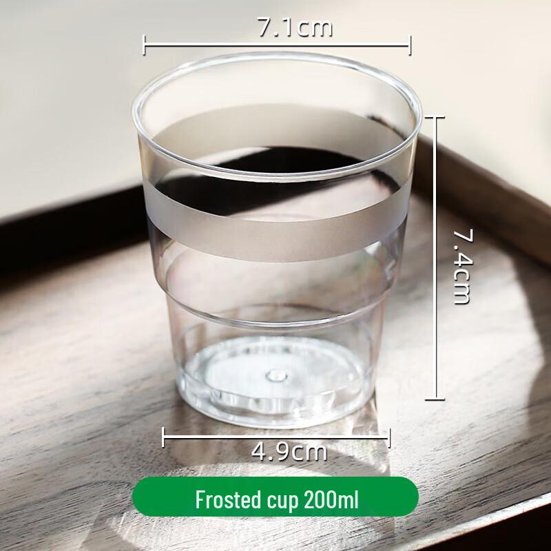 

Saikouyou Disposable Frosted Plastic Cups