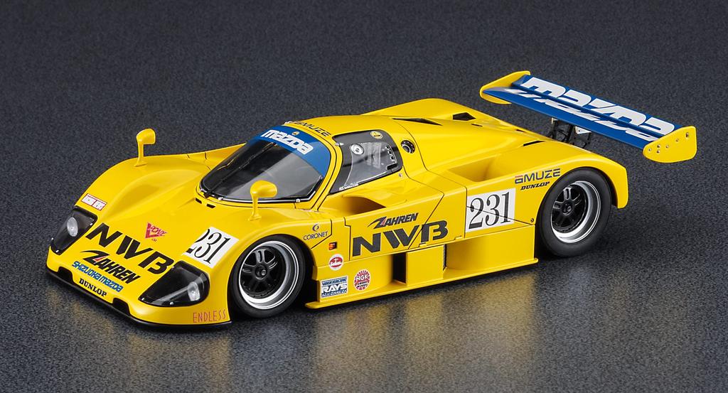 Hasegawa NWB Mazda 767B 1991 JSPC Test Car Plastic Model 20632 1/24
