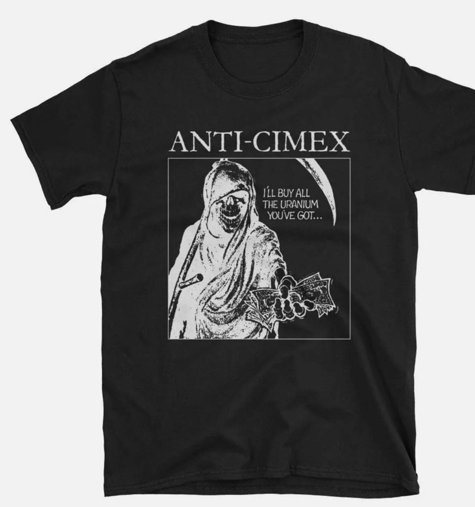 

Anti-Cimex T-Shirt, Mob 47 , Framtid, Crass, Disclose, Doom, Headcle, Unisex tee 4XL