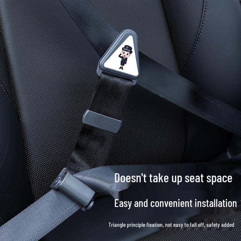 Child Car Seat Belt Adjuster & Shoulder Protector