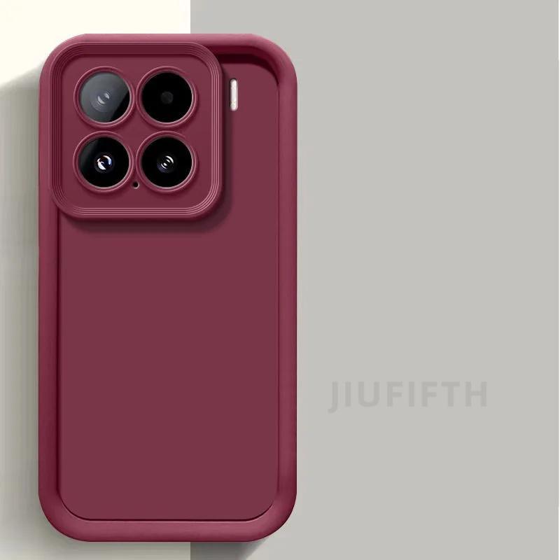 Luxury Matte Phone Cases For Xiaomi MI15 15 Case For Mi15Pro 15Pro Pro Shockproof Protective Soft Back Cover Fundas Carcase Capa