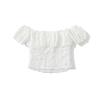 2025 Sweet Lace Patchwork 2-Piece: Off-Shoulder Crop Top + Mid-Waist Skirt