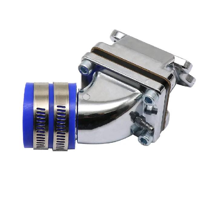 ZSDTRP Dio50 AF18/28/27 50ccm Hochleistungs-Rennansaugkrümmer Einlassrohr für CX/ZX/SE/SK/SA50