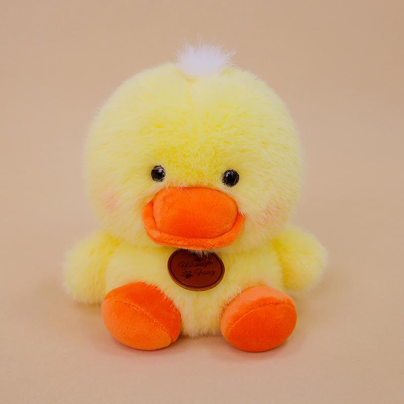 Table with Fragrant Pier Pier Pier Panda Duck Pink Pig Doll Plush Toy Soft Cute Animal Doll Grab Machine Doll