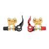 Quick Disconnect Battery Terminal High Temperature Resistant Brass Battery Clamp for Car
