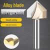 90-Degree V-Groove Woodworking Router Bit