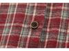 Literary Retro Plaid Brushed Cotton Long-Sleeve Women's Shirt - Spring 2026 Casual Collection