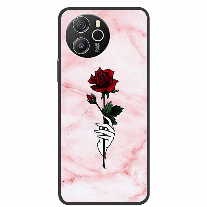 Case For Blackview Shark 8 TPU Soft Silicone Back Cover For Blackview Shark8 Phone Cases Marble Painted Colorful Bumper New Capa