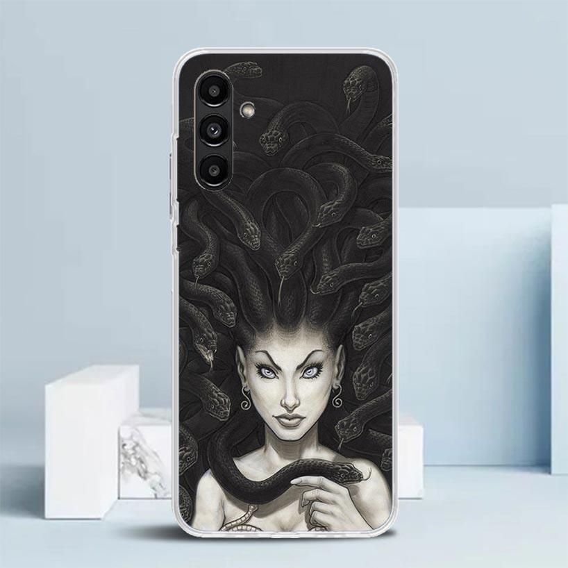Medusa Greek Mythology Phone Case For Samsung Galaxy A17 A37 A57 A16 A15 A14 A13 A56 A55 A54 A53 A36 A35 A34 A33 A26 A25 A24 A23