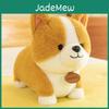 Adorable Corgi Plush Toy Soft Stuffed Animal Yellow Dog Doll Perfect Gift For Girls