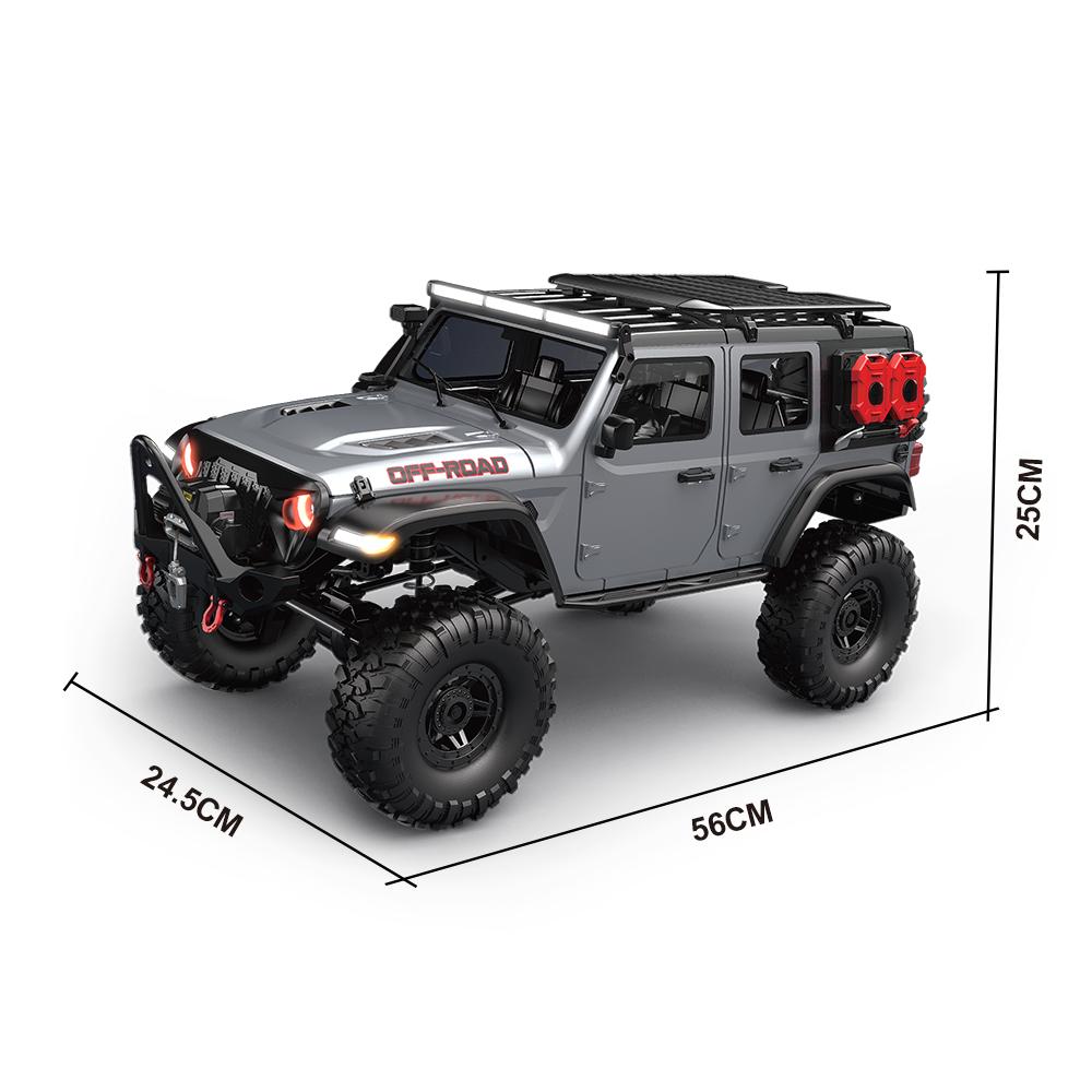 1/10 RC Car HB R1011 RTR Remote Control Vehicle 2.4G Full Proportional Rock Crawler LED Light 4WD Off-Road Climbing Truck Toys