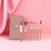 8Pcs Mini Portable Soft Makeup Brushes Set Foundation Eyeshadow Blush Eyelash Lip Concealer Beauty Tools for Travel