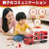 Joyreal Car Toy - Construction Vehicle Set: 1 Car Storage, 6 Miniature Cars Set. A Perfect Toy for Children Aged 3, 4, 5, and 6. Ideal for Boys and Gi