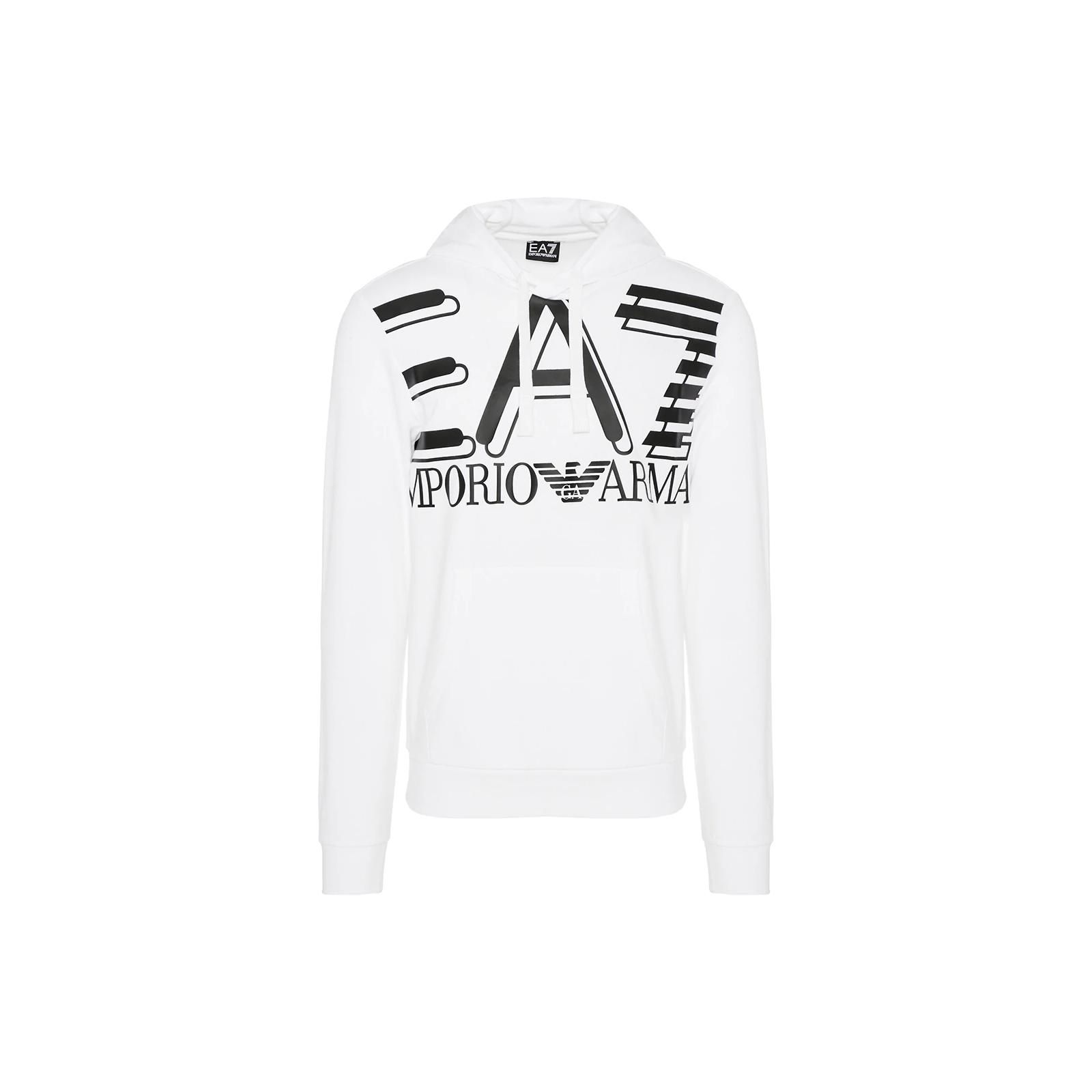 Emporio Armani EA7 Худи с логотипом Мужские худи Белый 3HPM28-PJ05Z-1100 M