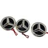9.5cm Car Rear Trunk Emblem ABS LED Badge Light Accessories Mercedes Benz S350 S300L S A B C E Class GLA GLK ML GL GLC GLE