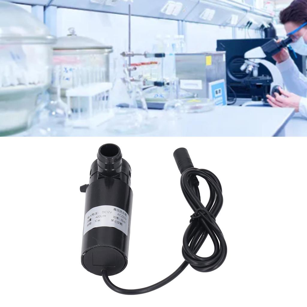 DC 12V Submersible Pump Waterproof Low Noise Centrifugal Pump for Fountains Swimming Pools Aquariums