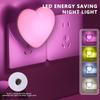Led Smart Night Light - Energy Efficient Plug-In Indoor Lighting For Hallway Bedroom Kitchen Stairway Perfect Gift