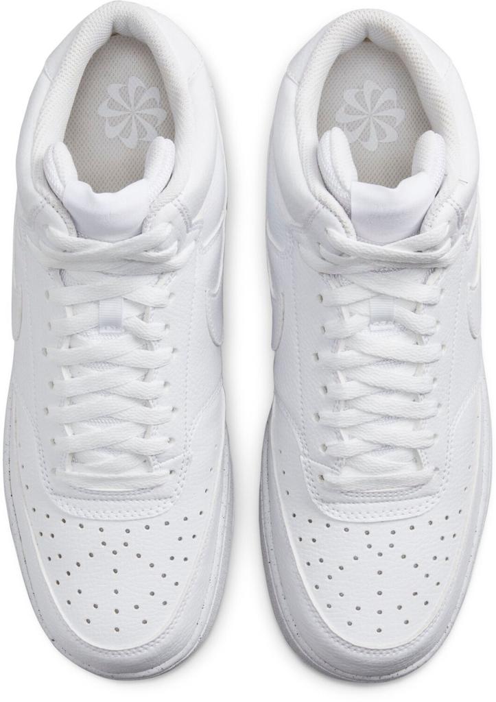 Nike Court Vision Mid Next Nature Sneakers (DN3577-100) White/white/white