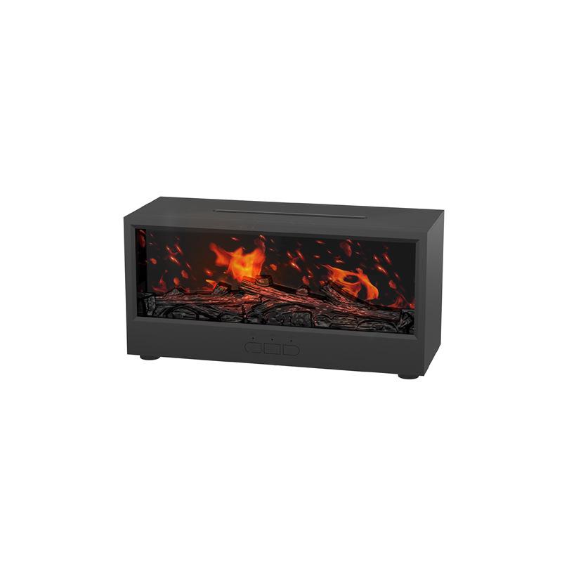 Retro 3D Flame Aroma Diffuser & Colorful Light Humidifier