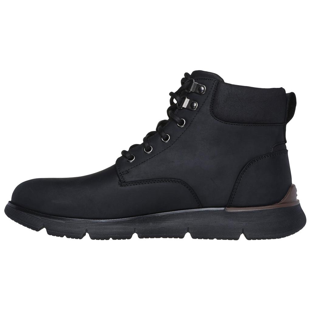 Skechers Augustino-Cobb Comfortable Versatile Short Boots Men Boots Black 205228-BBK
