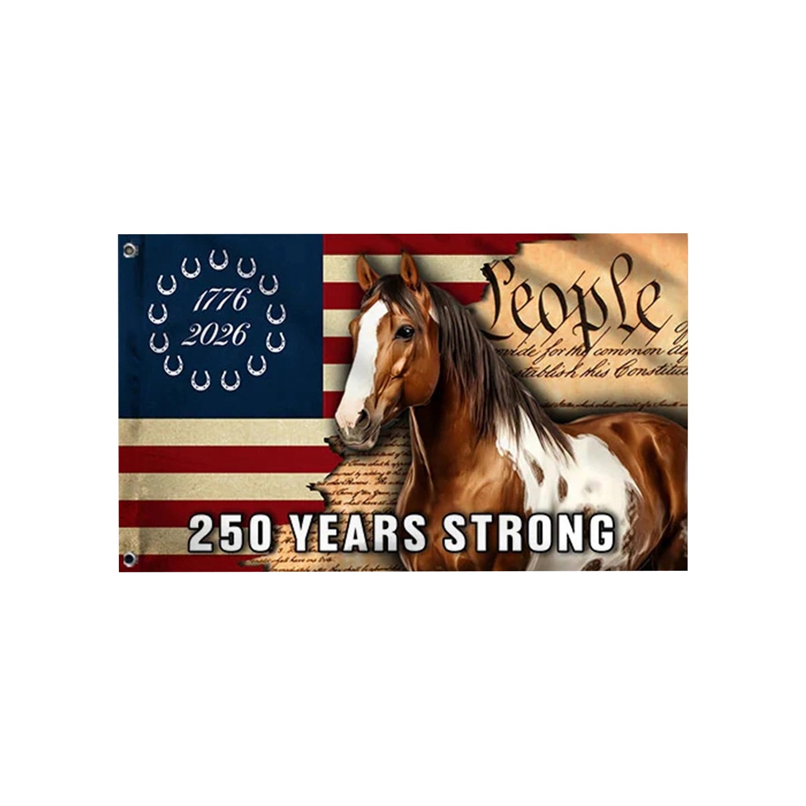 

НАС. Памятный флаг к 250-летию (90*150, Односторонний)