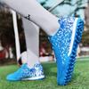 Fußballschuhe Herren Kurzer Nagelnagel Gummi Weicher Boden Art Lawn Training Junge Fußballschuhe