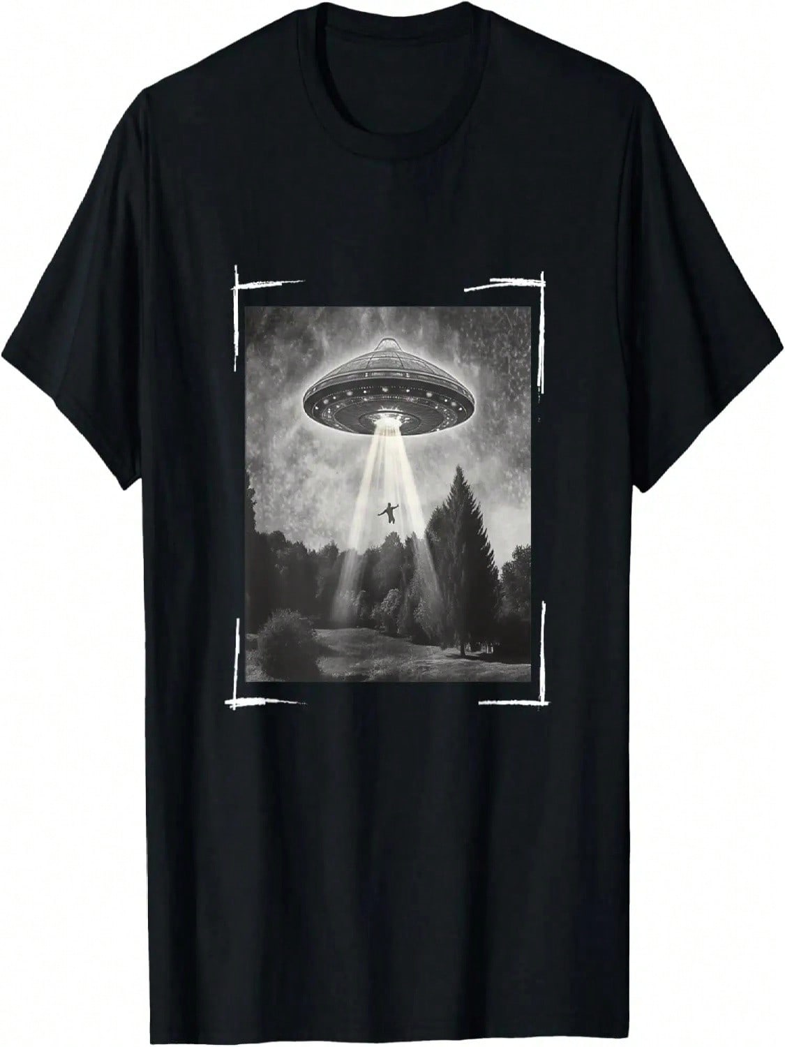 Retro UFO Alien - Vintage Conspiracies UFO Lover T-Shirt S