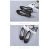 Modische Ballerinas für Damen mit floralem Spitzendetail – atmungsaktiv, zum Hineinschlüpfen, Loafer mit runder Zehenpartie, Design, ganzjähriger Komfort, Ballerinas