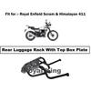 Rear Luggage Rack With Top Box Plate Fit for Royal Enfield Scram /Himalayan 411