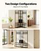 Corner Hall Tree with Shoe Bench, 1800 mm Coat Rack with Hooks and Steel Frame, Freestanding Clothes Shoes Rack Storage Organizer with Anti-Tip Set,