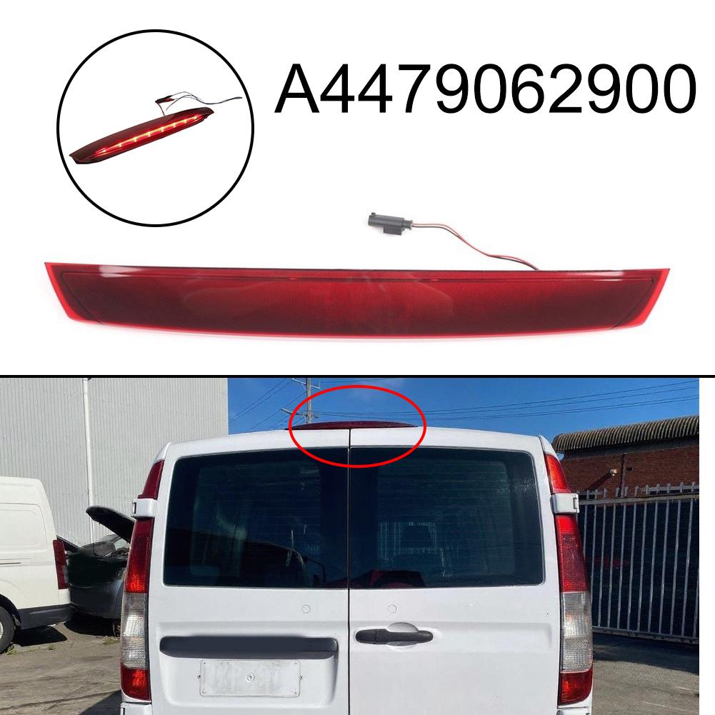 For MERCEDES-Benz VITO W447 High Mounted Brake Light Third Brake Light Rear 12V Red ABS A4479062900 54.5x10x6.5CM