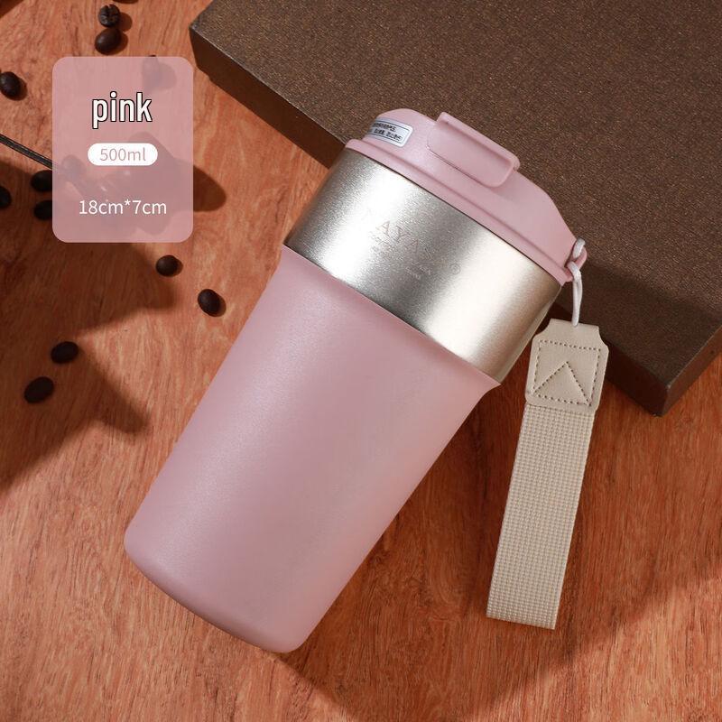 

OLOEY Stainless Steel Double-Wall Vacuum Portable Coffee Mug