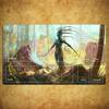 Red Wing Fire Dragon Magic Card Battle Mat TCG Playmat Anti-Slip Base Gathering Gaming Mat Board Game Mat for TCG