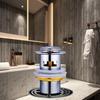 Zinc Alloy and Stainless Steel Pop-up Drains for Modern Bathroom Sink Drainage Systems
