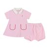 KANGOL KIDS Coolmax Pique One Piece   Bloomer Pink Sb 2d01
