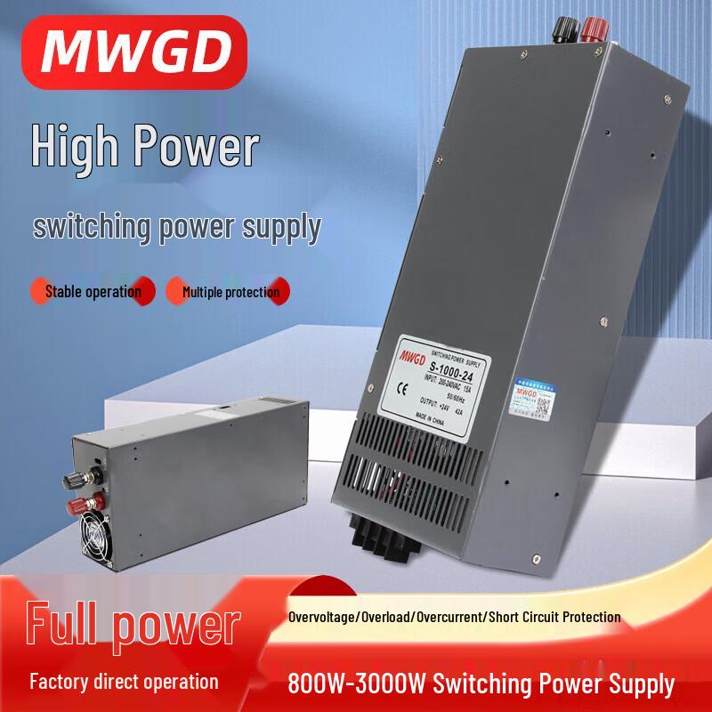 MWGD S-1000-24 1000W 24V 42A Switching Power Supply