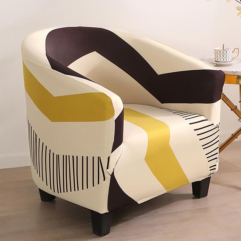 Huse pentru scaune de club Huse pentru fotolii elastice Huse pentru scaune pentru cada tipărite Huse pentru canapea Huse pentru canapea Spandex pentru contor de bar camera de zi