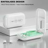 Pill Cutter Invisible Storage Box Portable 2 In 1 Mini Medicine Tablet Medicine Small Small Medicine Box Health Pills Case