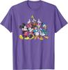 New Mickey Mouse and Friends Short Sleeve Fashion Casual T-Shirt S-4XL Four Seasons Unisex