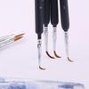 Miniature Model Paint Brushes Set 9 11 Pieces Fine Detail Brush for Nail Art Scale Models Hobby Craft Painting