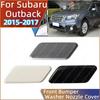 Для Subaru Outback 2015 2016 2017 Крышка омывателя фар переднего бампера