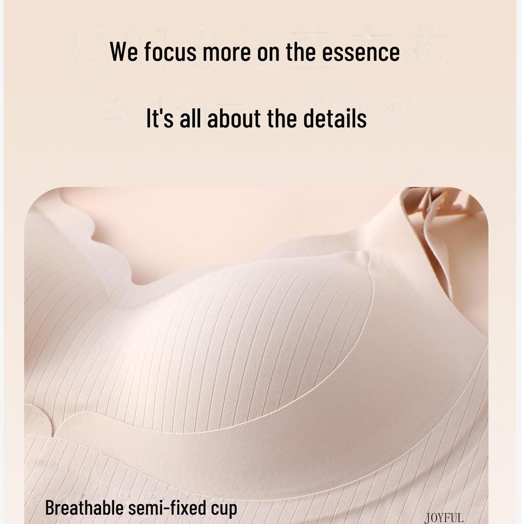 Premium Nahtloser Still-BH für die Zeit nach der Geburt - Stützend, Anti-Hängend, Praktischer Verschluss, Große Cup-Größe.