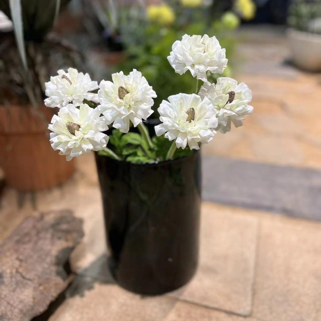 High Quality Multi-level Lotus Flower Orange Simulated Peony Living Room Bedroom Table Flower Hotel Floral Decoration Artificial Flower